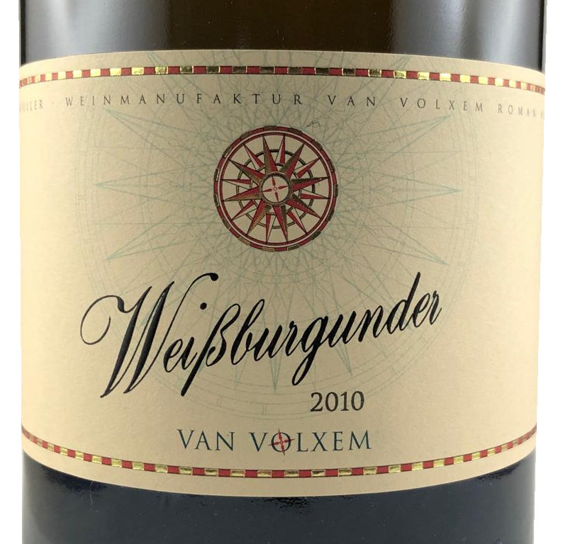 Van Volxem Weissburgunder 2010